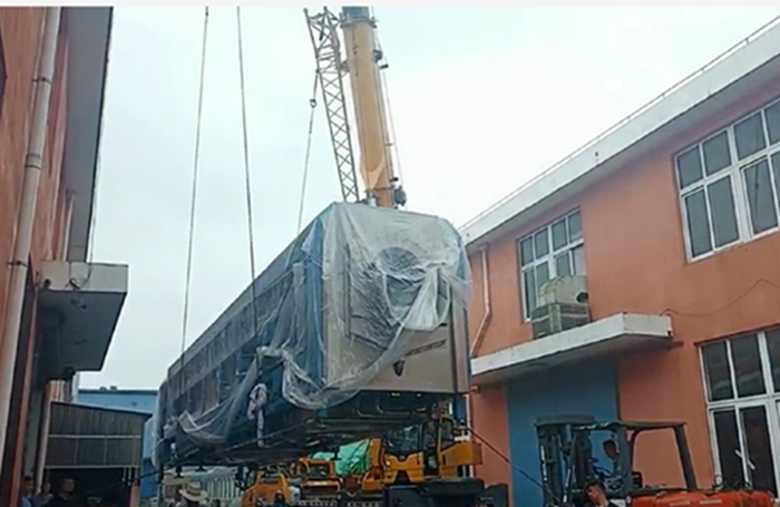 6月27、28日 百強(qiáng)洗滌龍等洗滌設(shè)備發(fā)貨四川